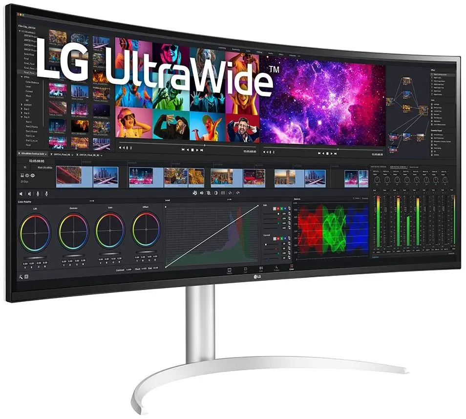 Монитор LG UltraWide 40WP95CP-W (White/Silver)