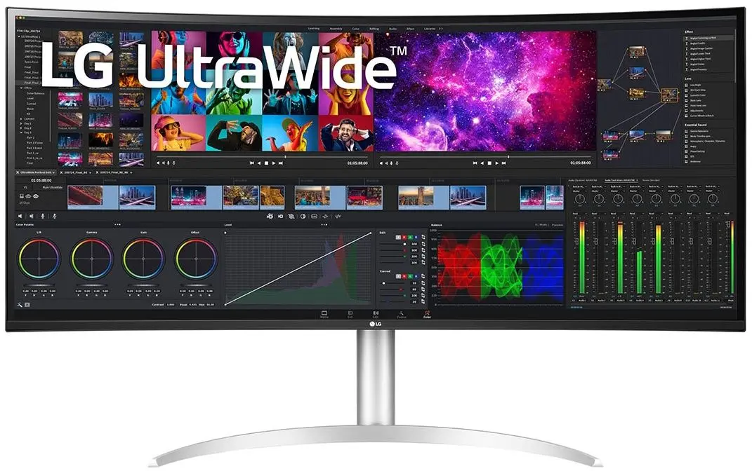 Монитор LG UltraWide 40WP95CP-W (White/Silver)
