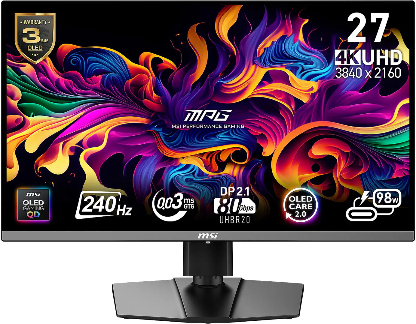 Monitor MSI MPG 272URX (Black)