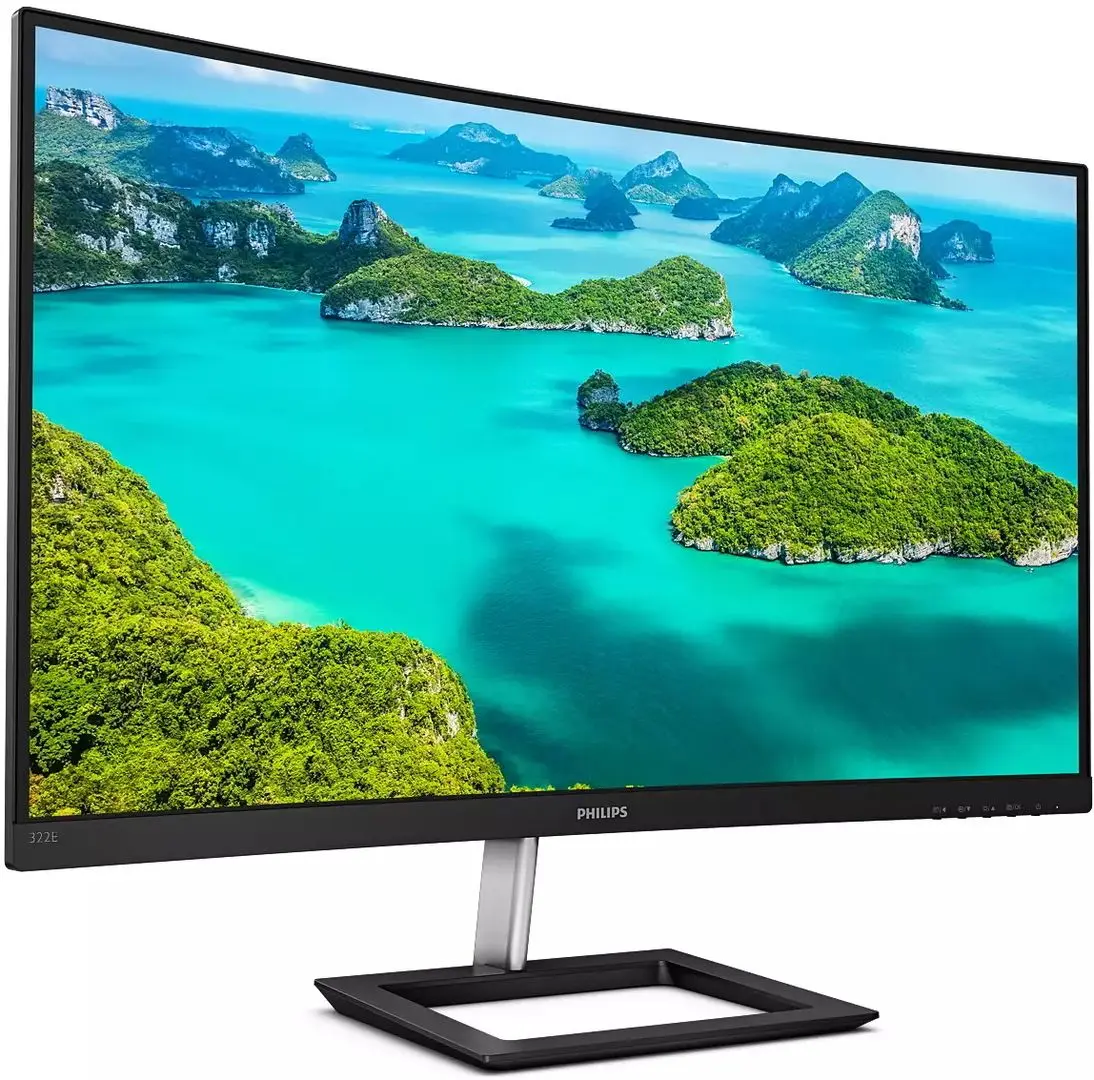 Monitor Philips 322E1C/00 (Black) - 2