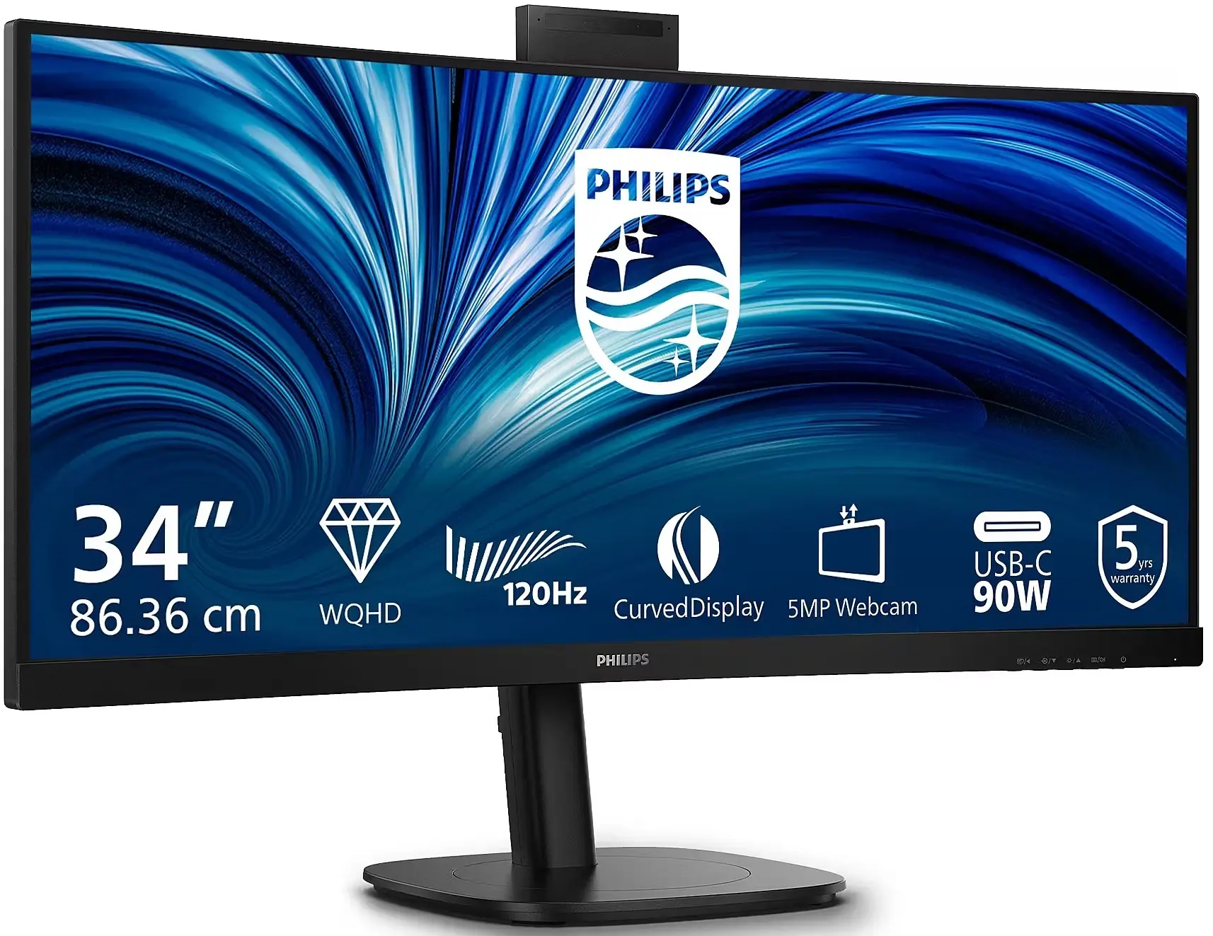 Монитор Philips 34B2U3600CH/00 (Black) - 2