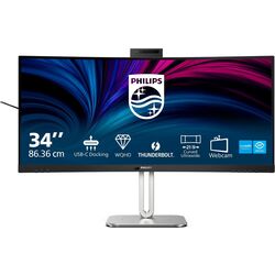 Monitor Philips 34B2U6603CH/00 (Black/Silver)