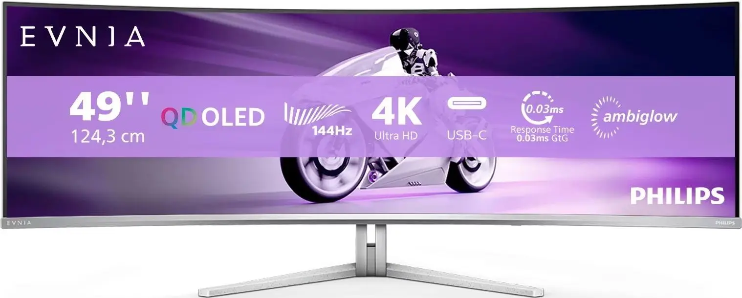 Monitor Philips Evnia 49M2C8900L/00 (White)