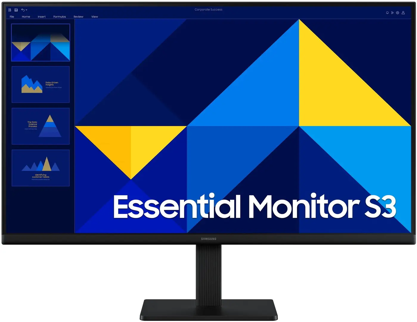Monitor Samsung Essential S3 LS27D300GAUXEN (Black)