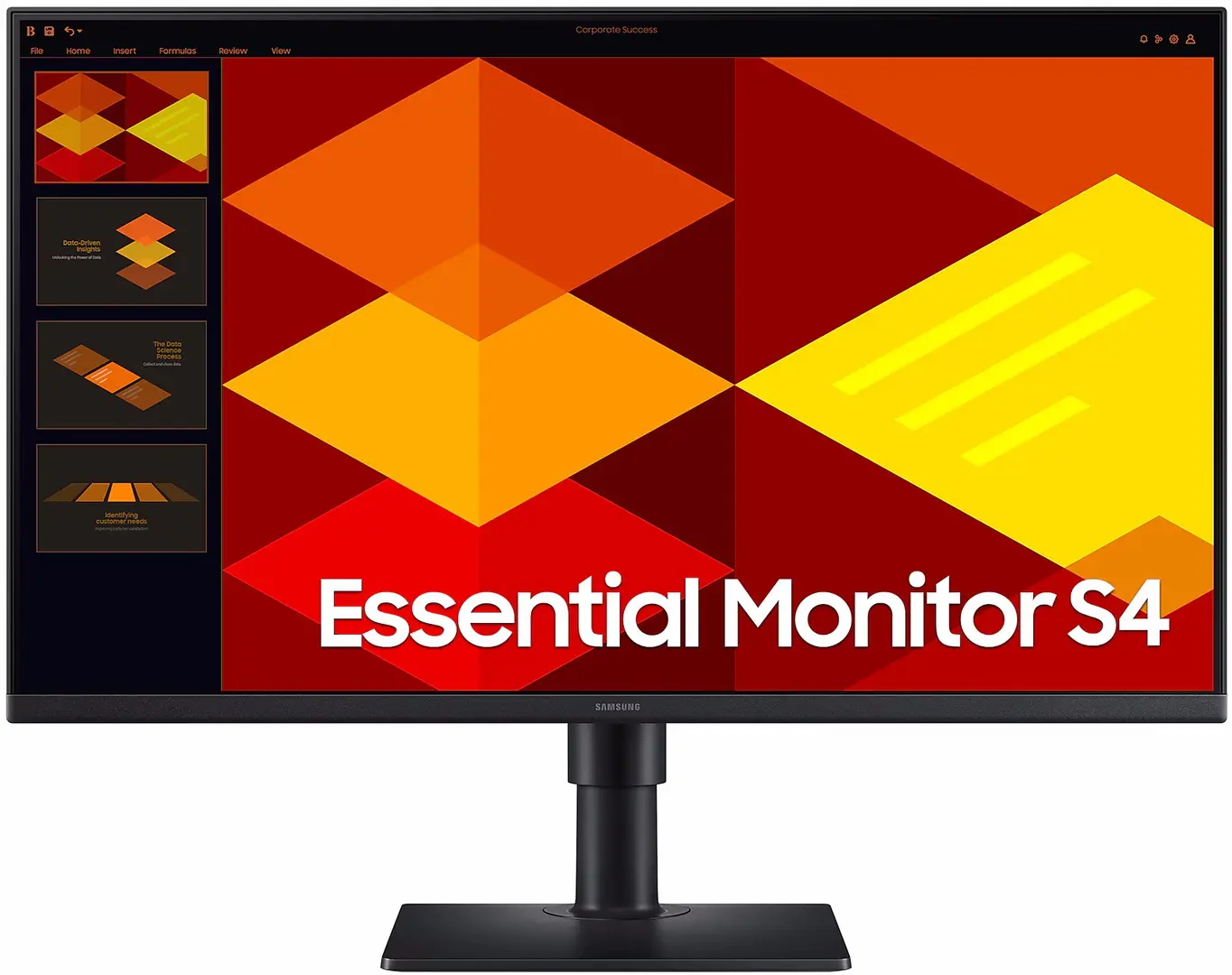 Monitor Samsung Essential S4 LS27D400GAUXEN (Black)