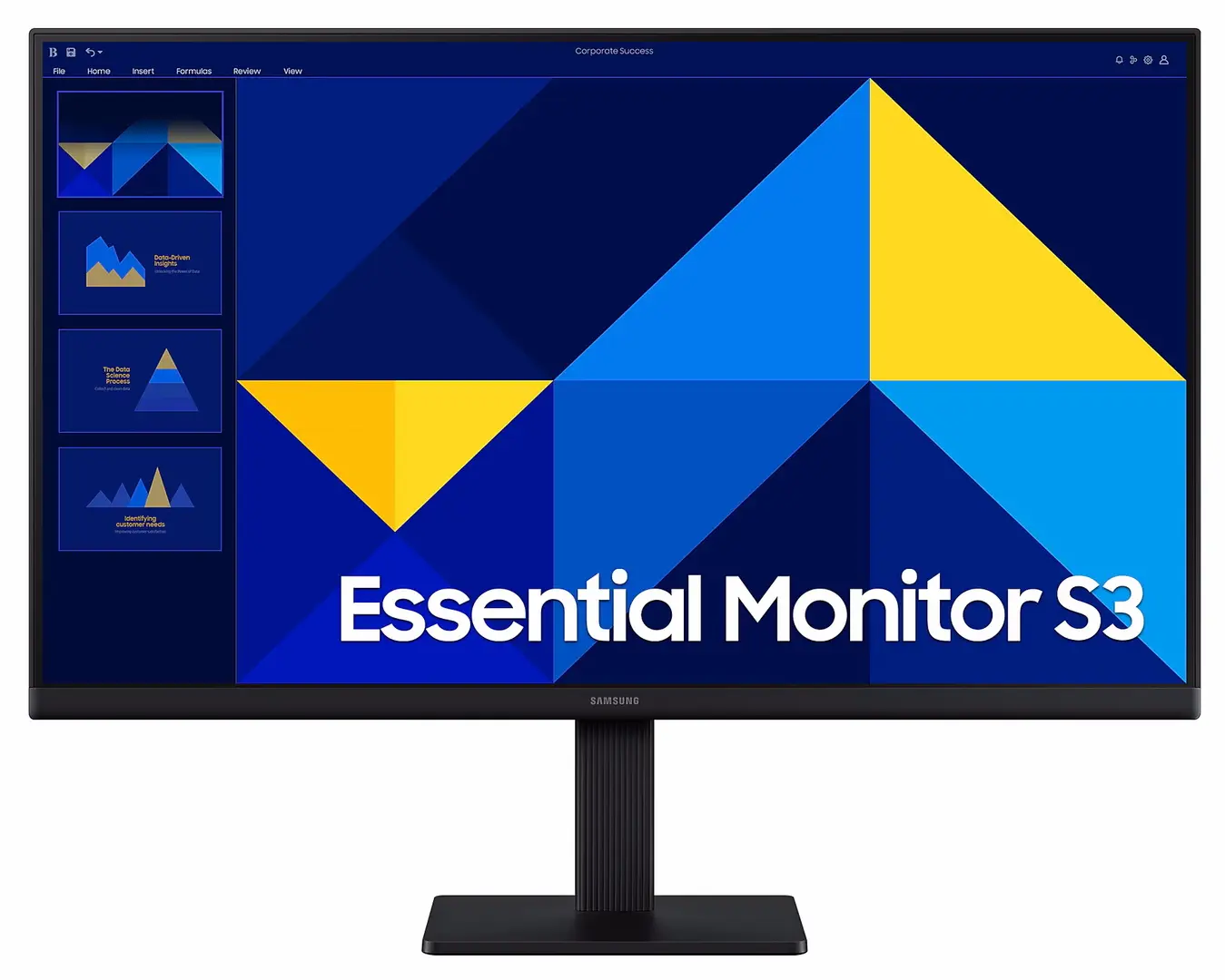Monitor Samsung LS24D304GAUXEN (Black)