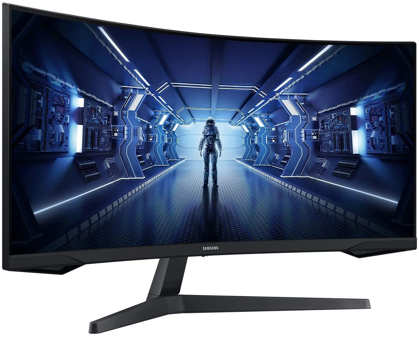 Monitor Samsung Odyssey G5 LC34G55TWWPXEN (Black) - 2