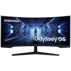 Monitor Samsung Odyssey G5 LC34G55TWWPXEN (Black) Thumb