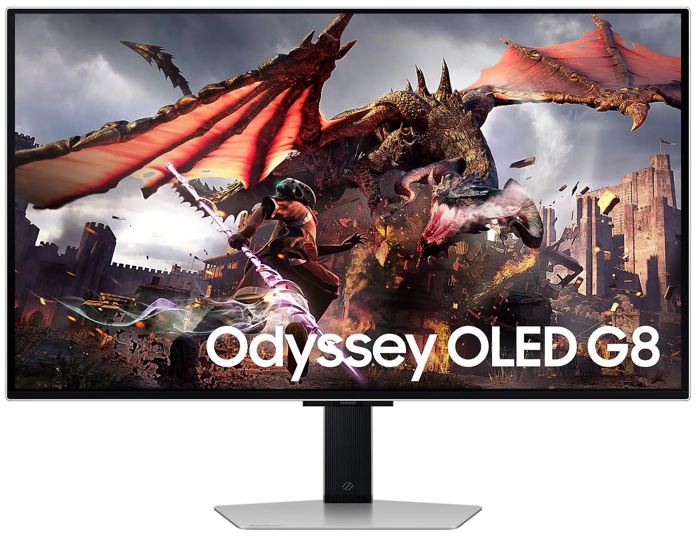 Monitor Samsung Odyssey G8 LS32DG802SUXDU (Silver)