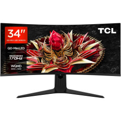 Monitor TCL 34R83Q (White/Black)