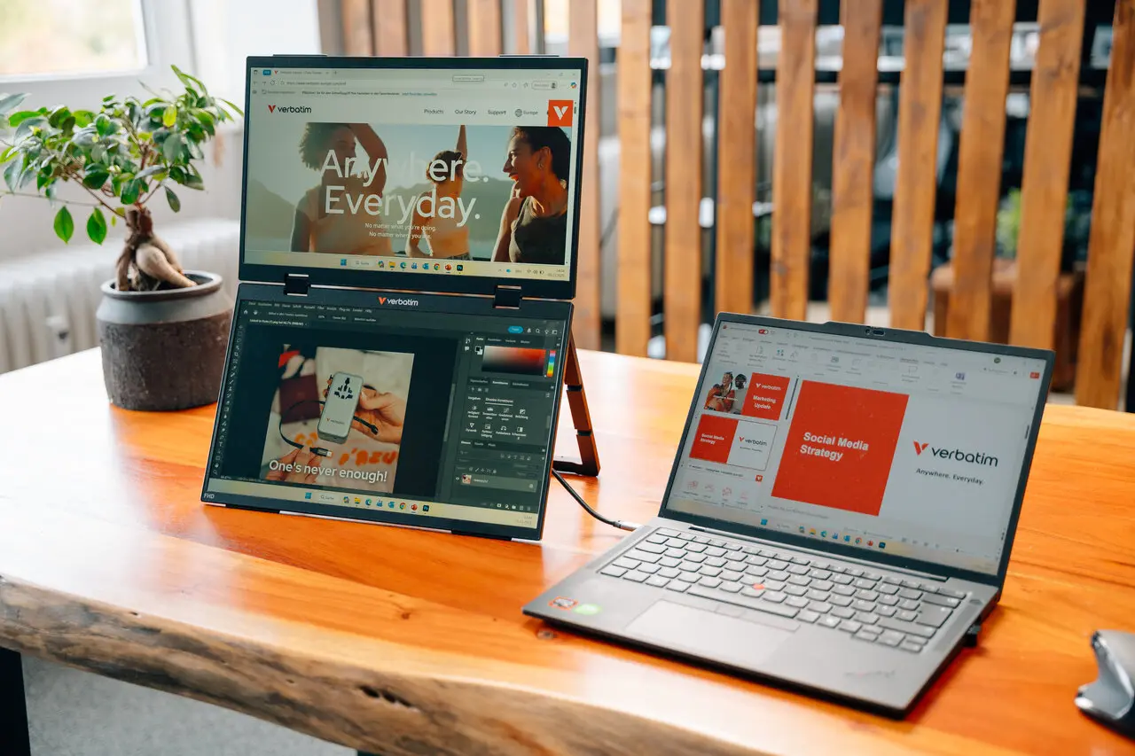 Monitor portabil Verbatim 32403 (Black) - 6