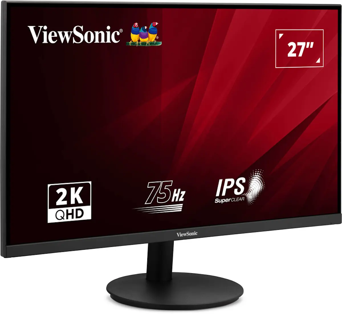 Monitor Viewsonic VA2708-2K-HD-2 (Black) - 4