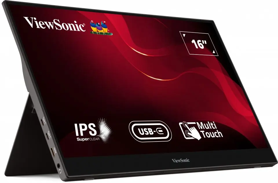 Портативный монитор Viewsonic TD1655 (Silver) - 2