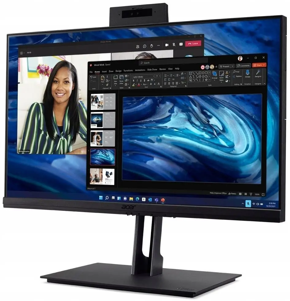 Моноблок Acer Veriton Z4694G Intel Core i3-12100 8GB DDR4/512GB SSD W11Pro (Black)