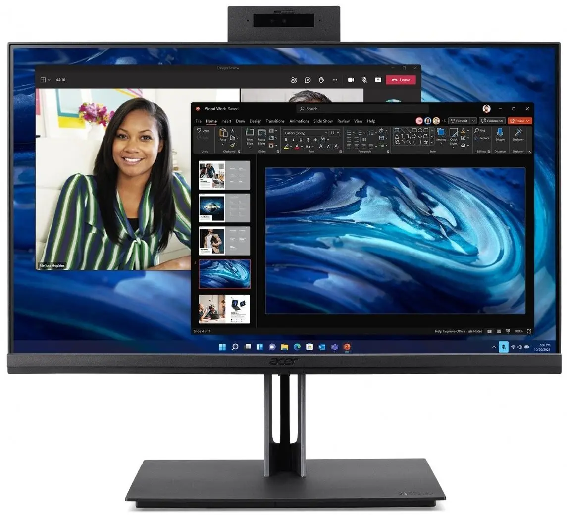 Моноблок Acer Veriton Z4694G Intel Core i3-12100 8GB DDR4/512GB SSD W11Pro (Black)