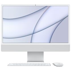 Моноблок Apple iMac 24 MGTF3 M1 8GB DDR4/256GB SSD (Silver)