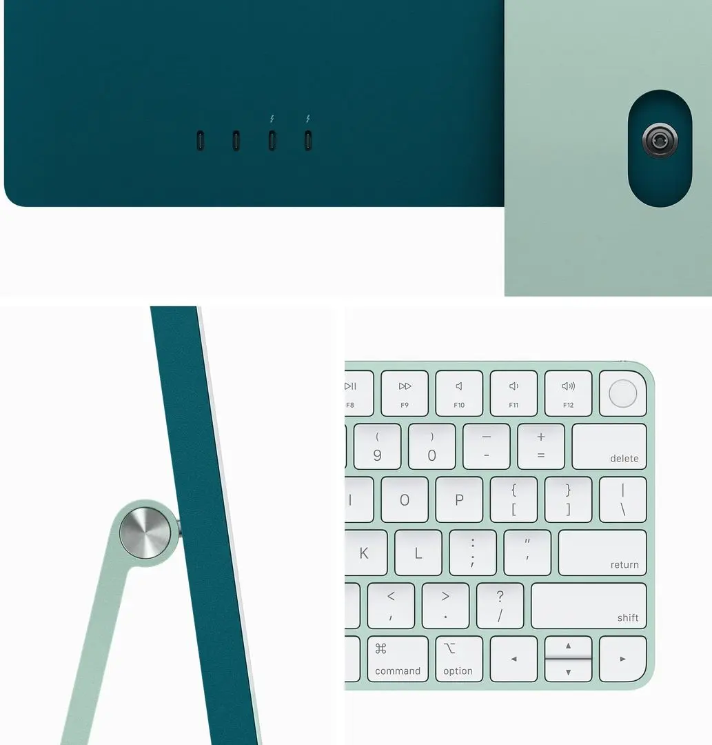 Моноблок Apple iMac A2873 Apple M3 16GB/1TB SSD (Green) - 4