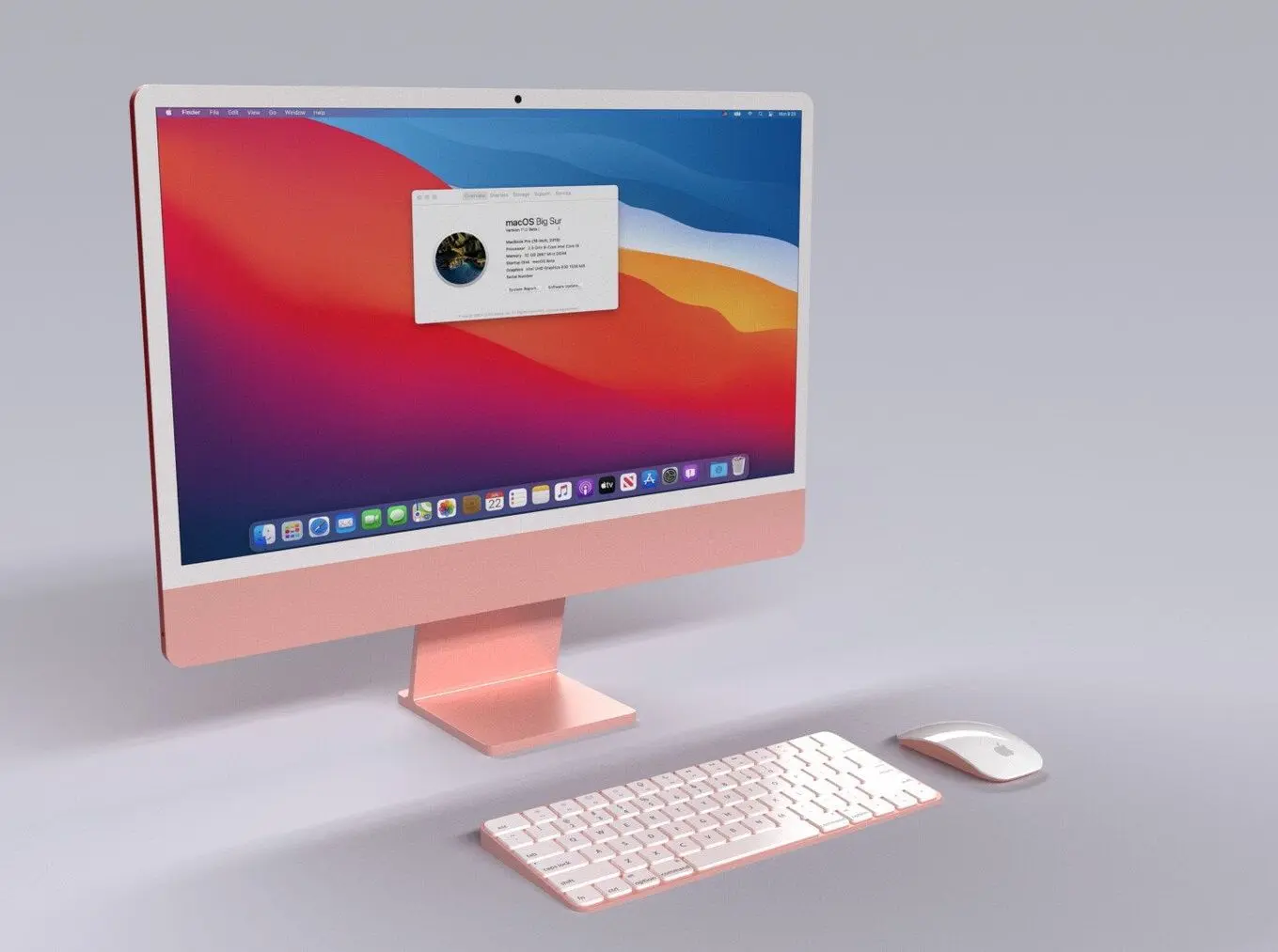 Моноблок Apple iMac A2874 Apple M3 8GB/256GB SSD (Pink)