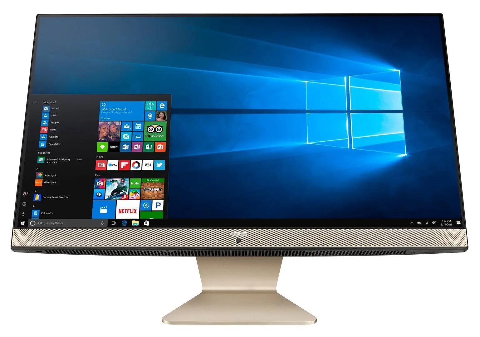 Моноблок Asus V241 Intel Pentium Gold 7505 4GB DDR4/124GB SSD (Black)