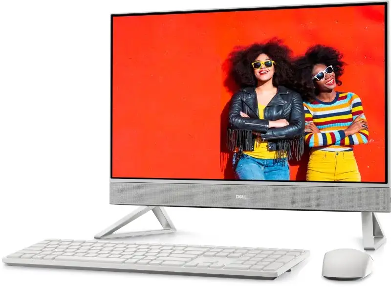 All in one Dell AIO Inspiron 5410 Intel Core i5-1235U 8GB DDR4/256GB SSD + 1TB HDD (Pearl White) - 2