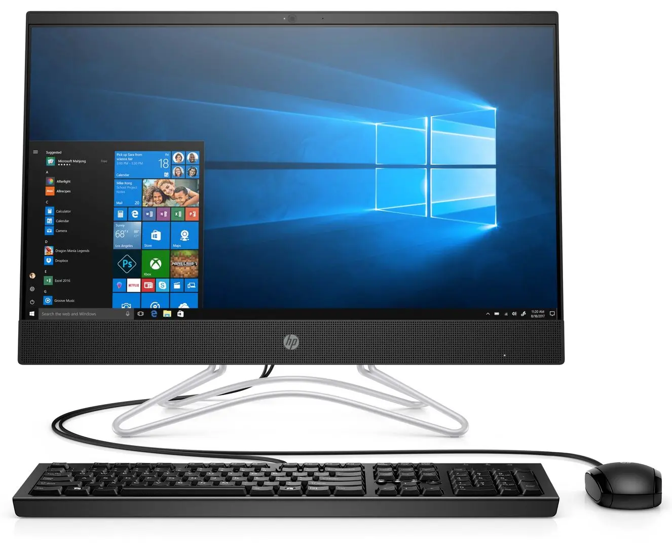 Моноблок Dell AIO OptiPlex 5490 Intel Core i3-10105 8GB DDR4/256GB SSD (Black)