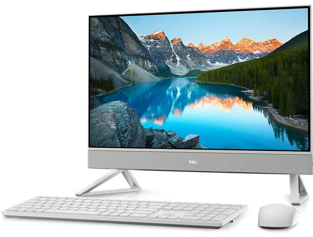 Моноблок Dell Inspiron 5415 AMD Ryzen 5 5625U 8GB DDR4/512GB SSD (Pearl White) - 2