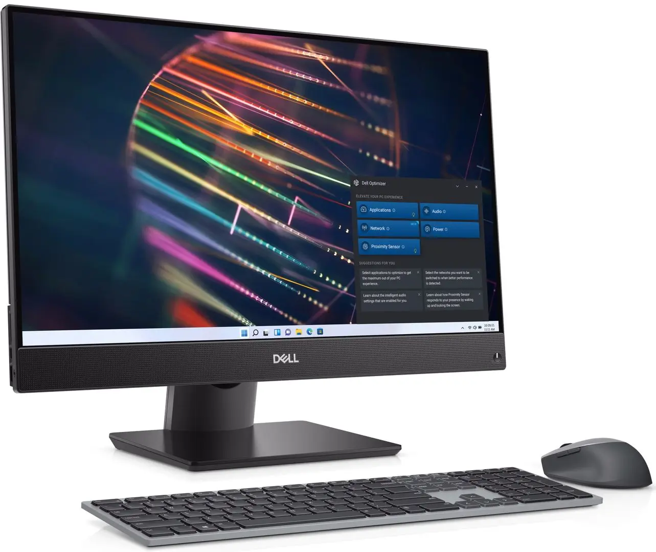 Моноблок Dell Optiplex 7400 Intel Core i7-12700 16GB DDR4/512GB SSD W11Pro (Black/Silver)