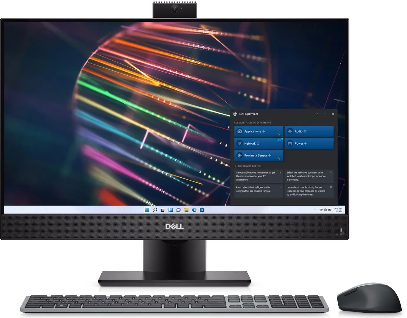 Моноблок Dell Optiplex 7400 Intel Core i7-12700 16GB DDR4/512GB SSD W11Pro (Black/Silver)