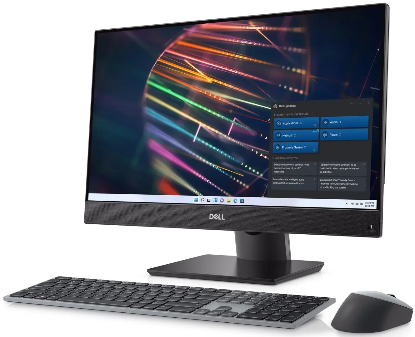 Моноблок Dell OptiPlex 7400 Intel Core i7-12700 64GB DDR4/512GB HDD W10P (Black)