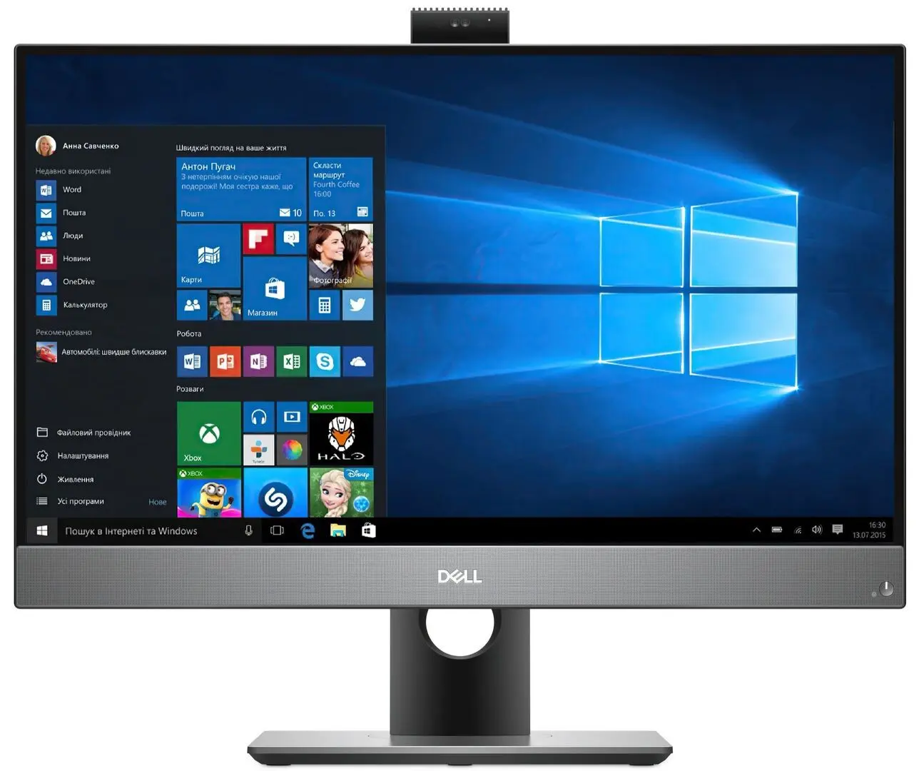 Моноблок Dell OptiPlex 7780 Intel Core i7-10700 16GB DDR4/512GB SSD Windows 10 Pro (Silver/Black)