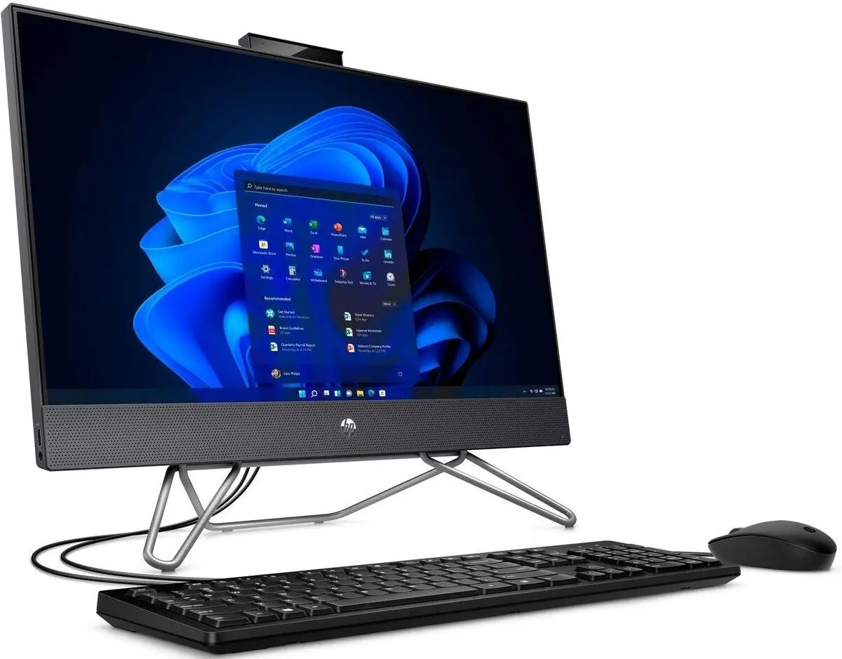 Моноблок HP 205 G8 5W7Z4ES AMD Ryzen 3 5425U 8DDR4/256GB SSD (Black)