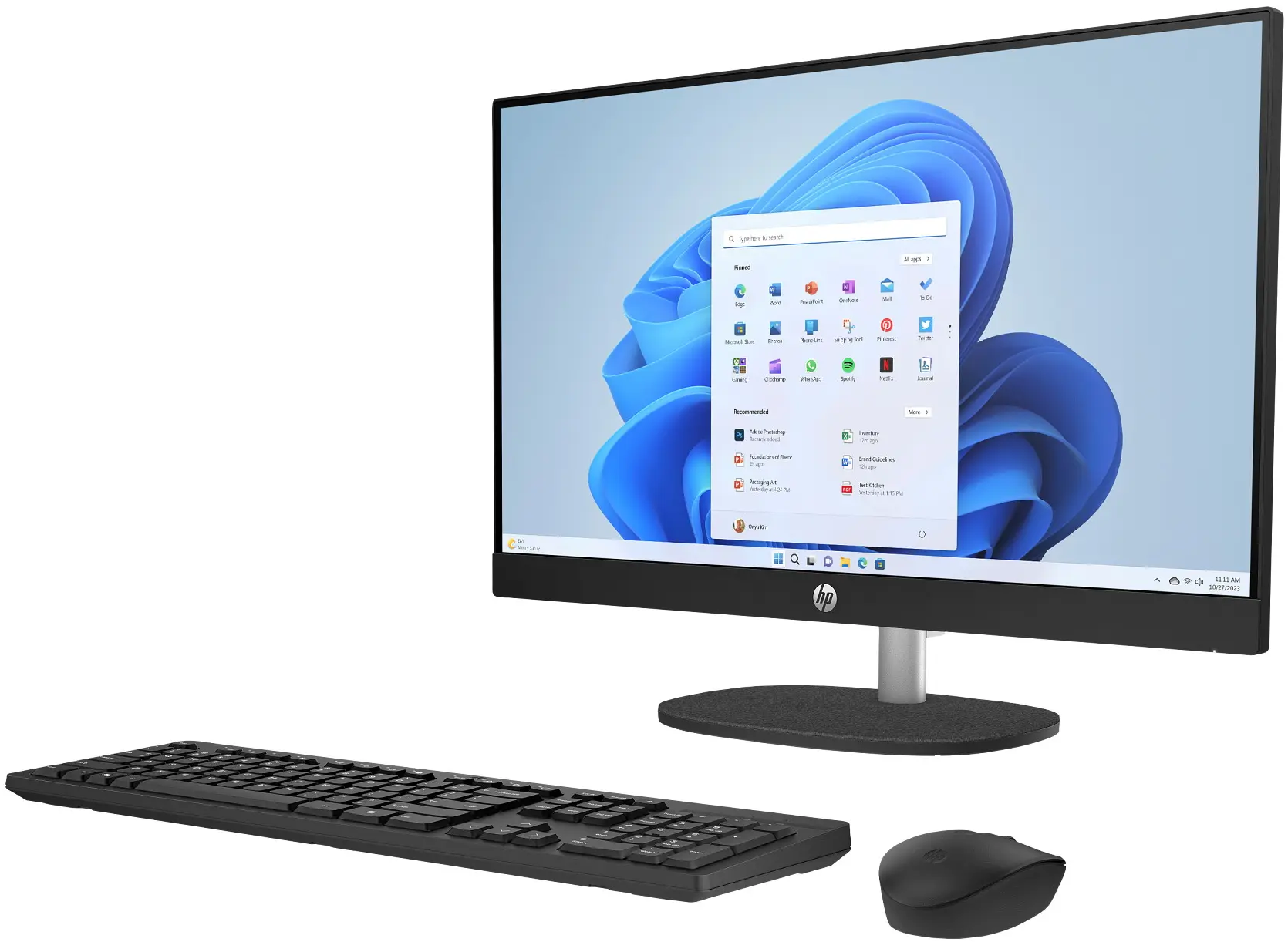 All in one HP 24-cr0075ci Intel Core i5-1335U 8GB DDR4/512GB SSD (Black)