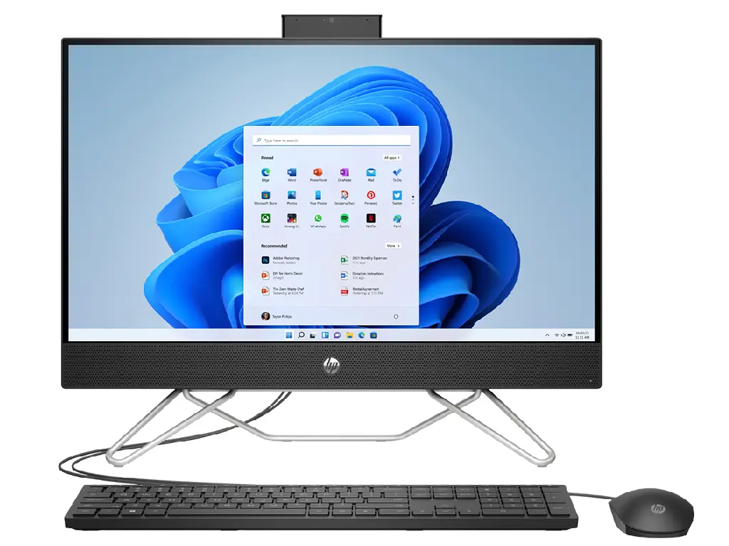 Моноблок HP 24-df1071ur Intel Core i5-1135G7 8GB DDR4/512GB SSD (Jet Black)