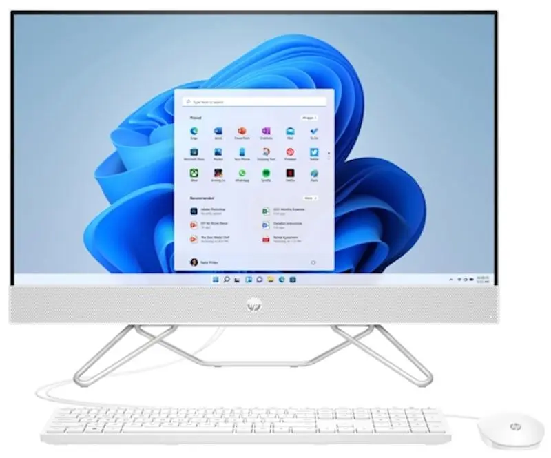 Моноблок HP 27-cr0017ci AMD Ryzen 3 7320U 8GB DDR5/512GB SSD (Shell White)