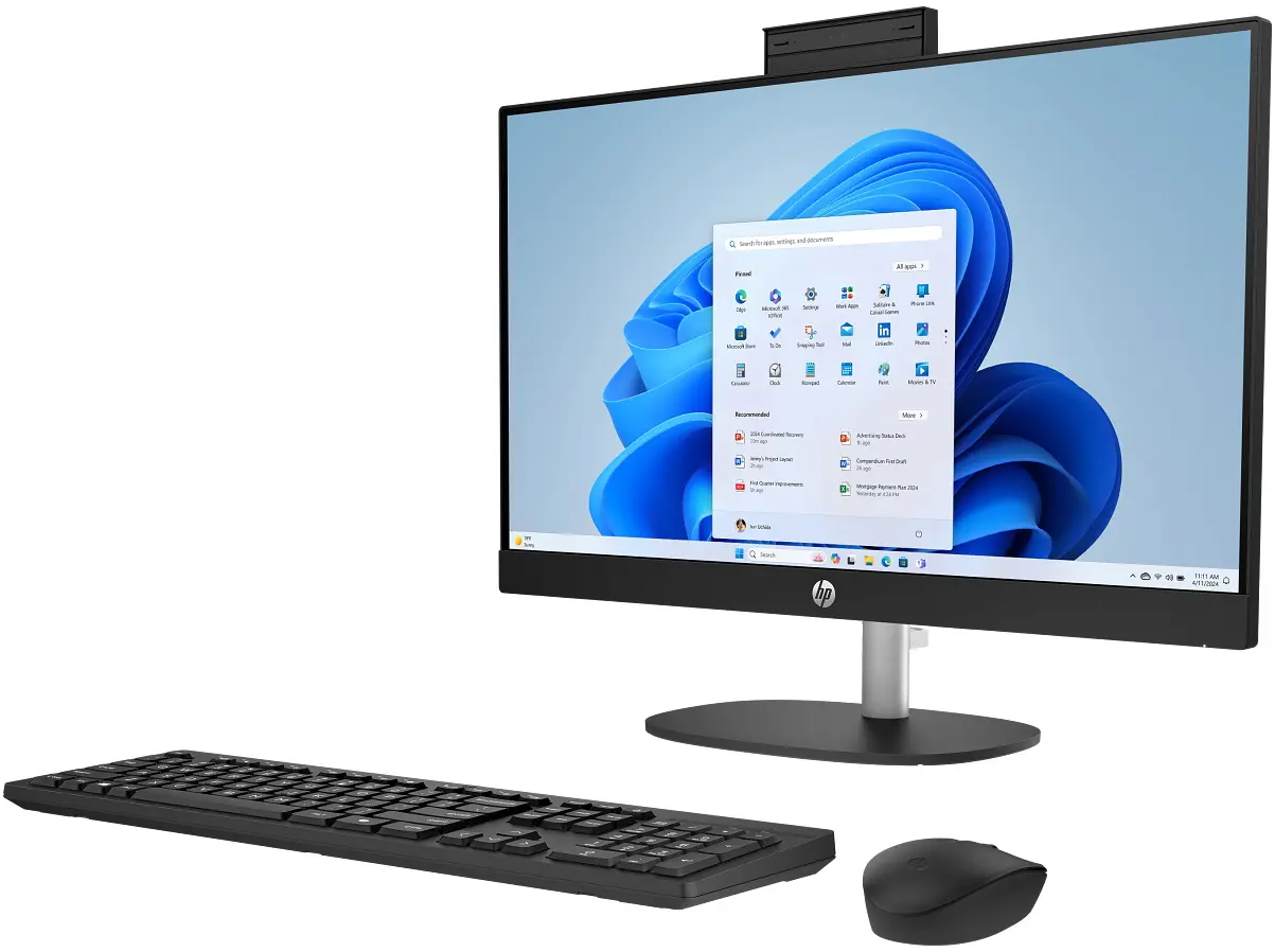 All in one HP 27-cr0042ci AMD Ryzen 5 7520U 16GB DDR5/512GB SSD (Black) - 2