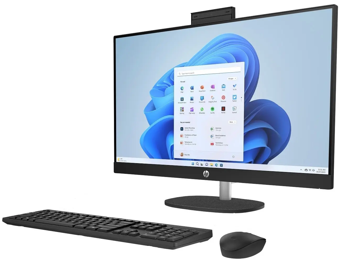 Моноблок HP 27-cr0044ci Intel Core i5-1335U 16GB DDR4/512GB SSD (Black)