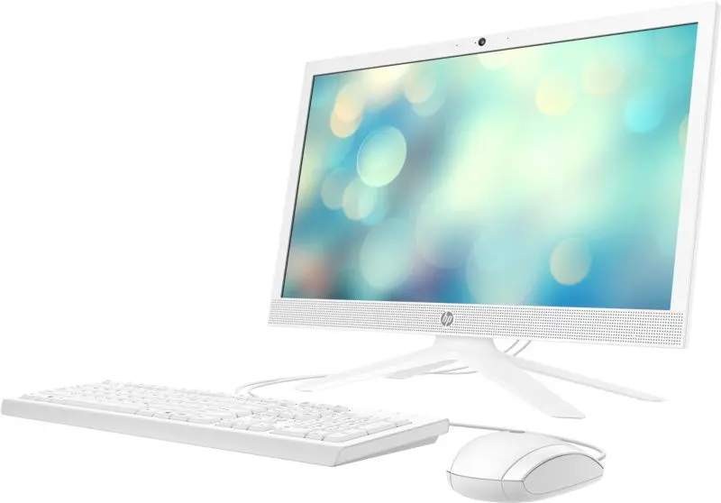 Моноблок HP AiO Bundle PC 21-b0052ur Intel Celeron J4025 4GB DDR4/128GB SSD (White)