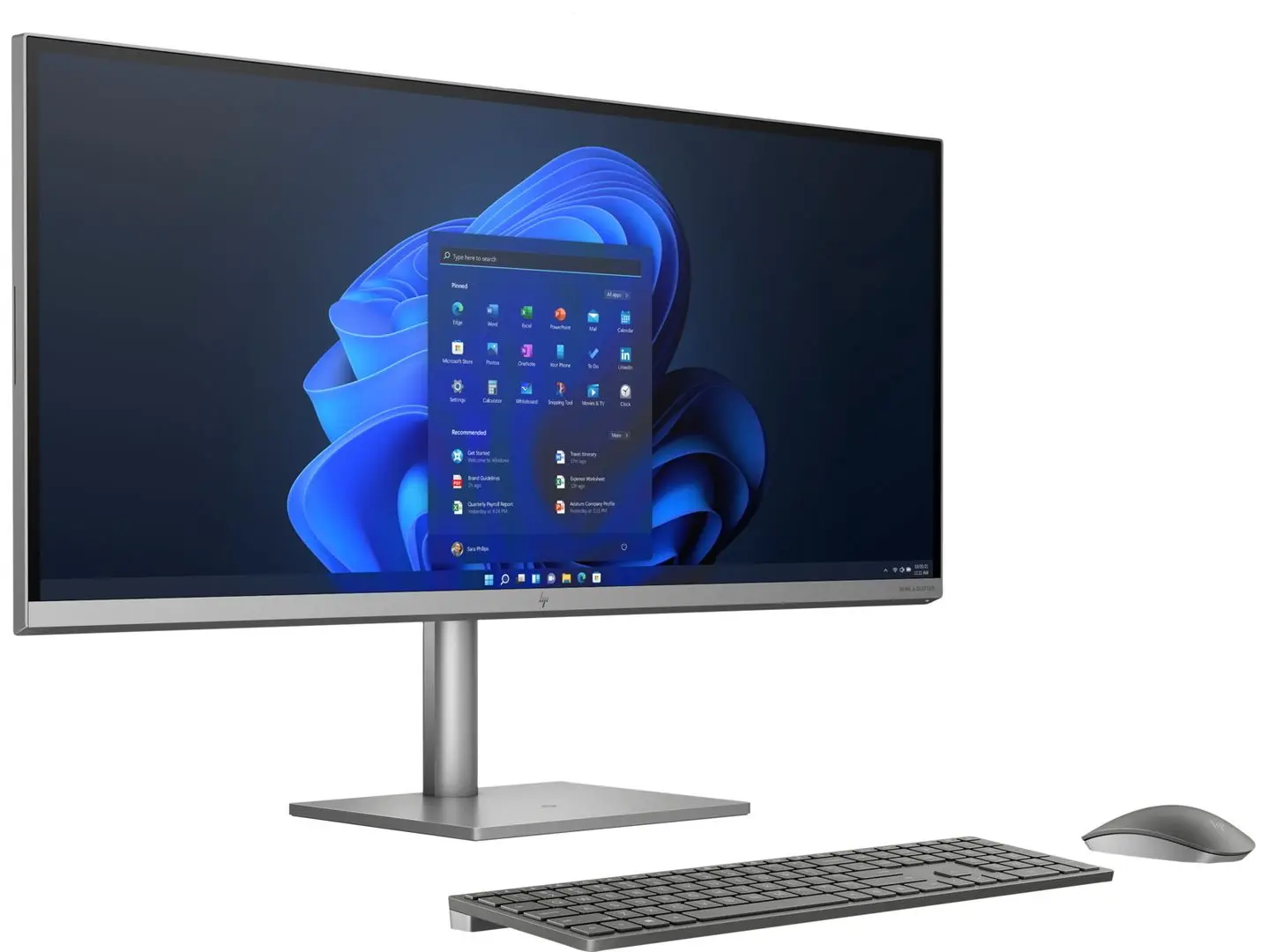 Моноблок HP AIO Envy 34 Intel Core i7-11700 32GB DDR4/1Tb SSD (Silver)