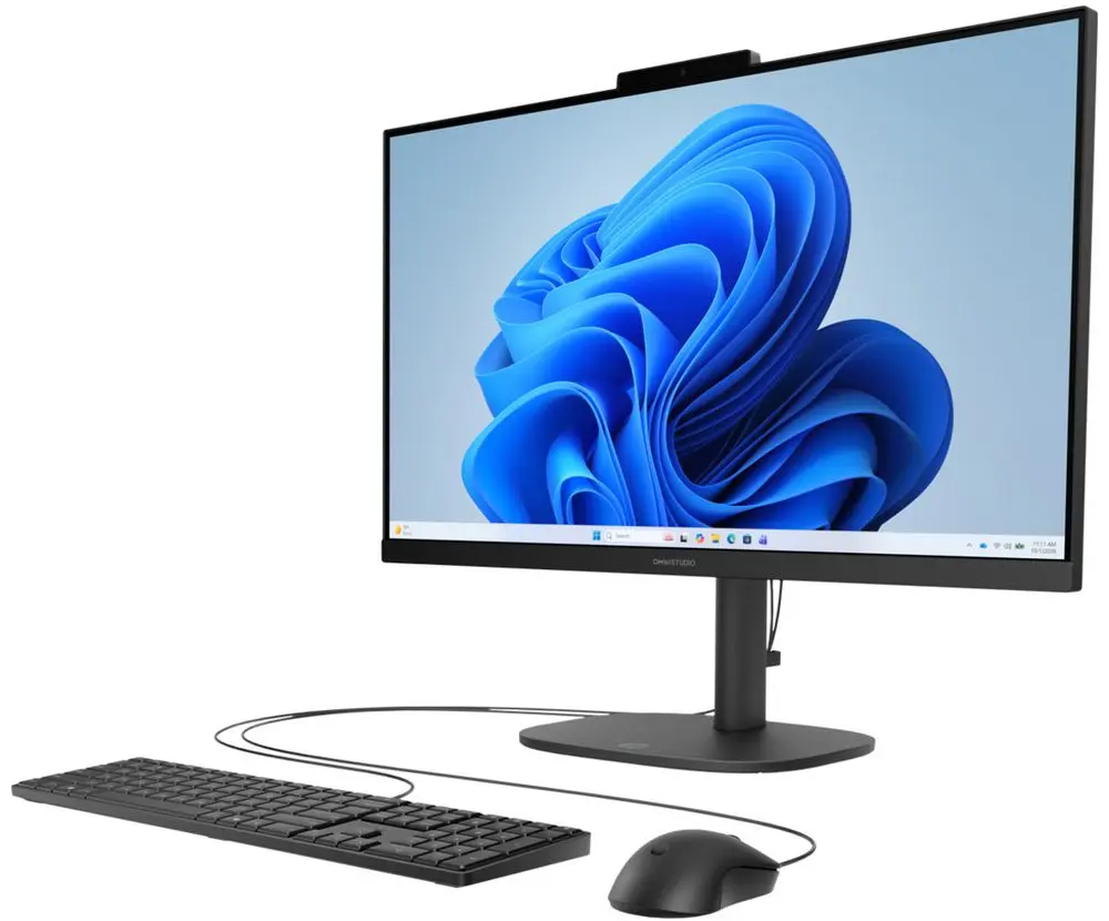 All in one HP OmniStudio 24-cu0099ci Intel Core Ultra 5 120U 12GB/512GB FreeDOS (Black) - 2