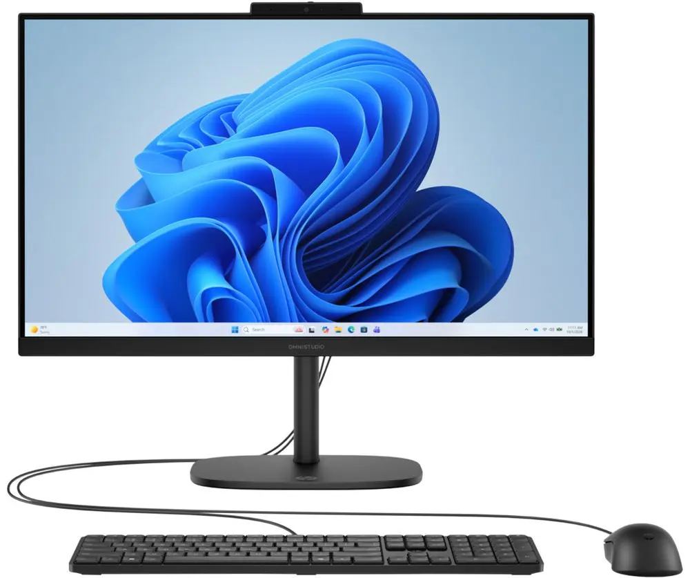 All in one HP OmniStudio 24-cu0099ci Intel Core Ultra 5 120U 12GB/512GB FreeDOS (Black)