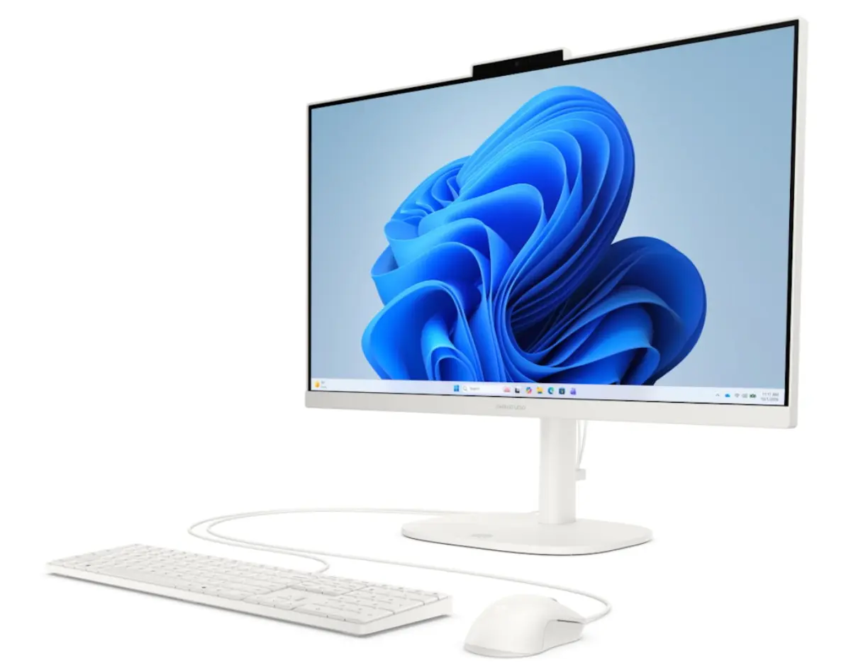 All in one HP OmniStudio 24-cu0099ci Intel Core Ultra 5 120U 12GB/512GB FreeDOS (White) - 3