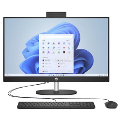 All in one HP OmniStudio 24-cu0102ci Intel Core 3 100U 12GB/512GB FreeDOS (Black)