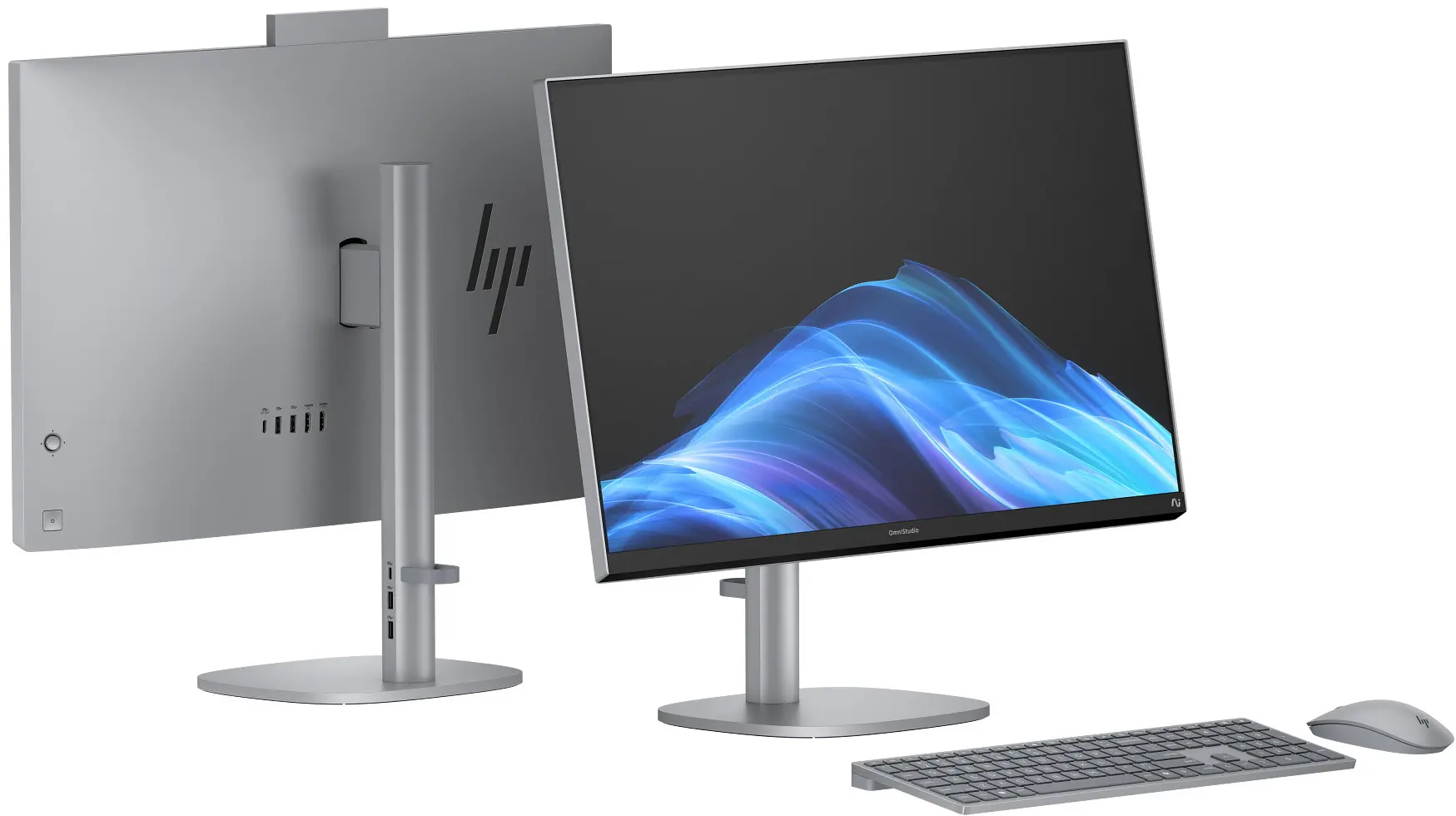 All in one HP OmniStudio X Next Gen AI Intel Core Ultra 7 258V 32GB DDR5/2TB SSD W11H (Meteor Silver)