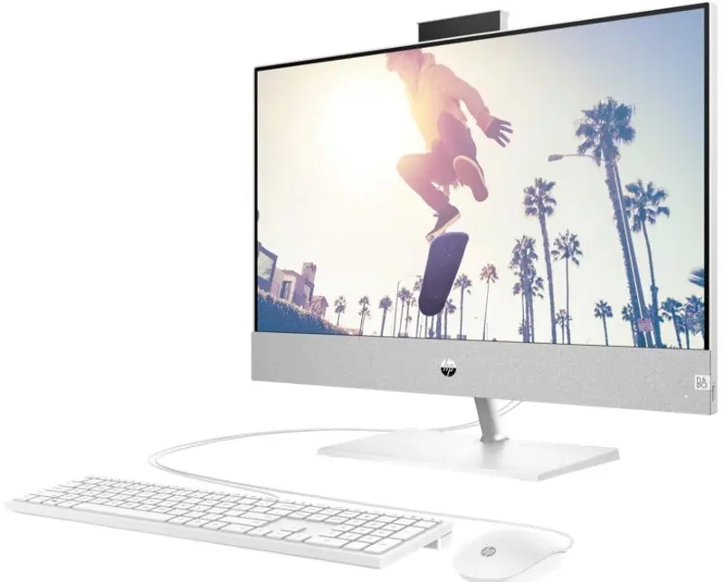 All in one HP Pavilion 24-ca0021ur AMD Ryzen 5 5500U 8GB DDR4/512GB SSD (Silver) - 2