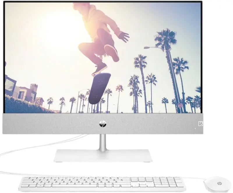 All in one HP Pavilion 24-ca0021ur AMD Ryzen 5 5500U 8GB DDR4/512GB SSD (Silver)