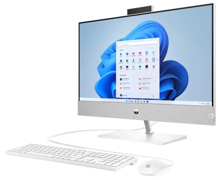 Моноблок HP Pavilion 27-ca1036ci AMD Ryzen 7 5825U 16GB DDR4/1TB SSD (White)