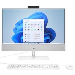 All in One HP Pavilion 27-ca1036ci AMD Ryzen 7 5825U 16GB DDR4/1TB SSD (White)