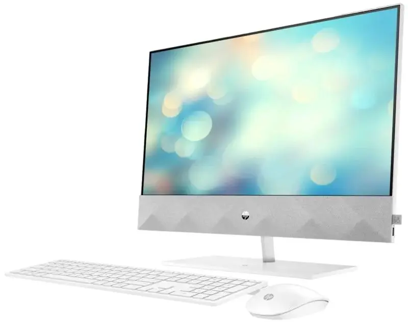 Моноблок HP Pavilion 27 Intel Core i5-13400T 16GB DDR4/1TB SSD FreeDOS (White/Silver)