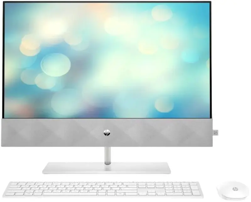 Моноблок HP Pavilion 27 Intel Core i5-13400T 16GB DDR4/1TB SSD FreeDOS (White/Silver)
