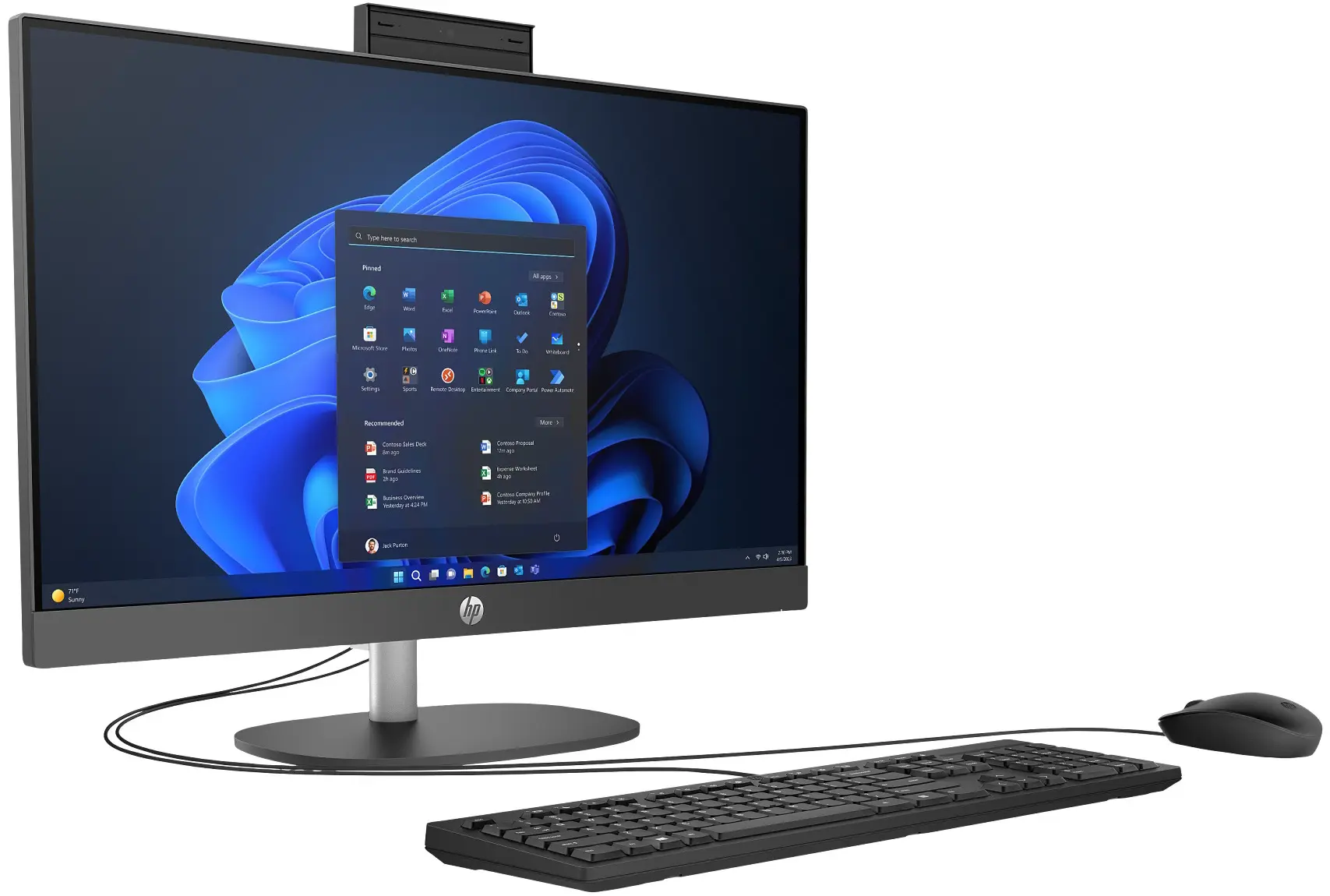 Моноблок HP ProOne 240 G10 Intel Core i7-1355U 16GB DDR4/512GB SSD (Iron Gray)